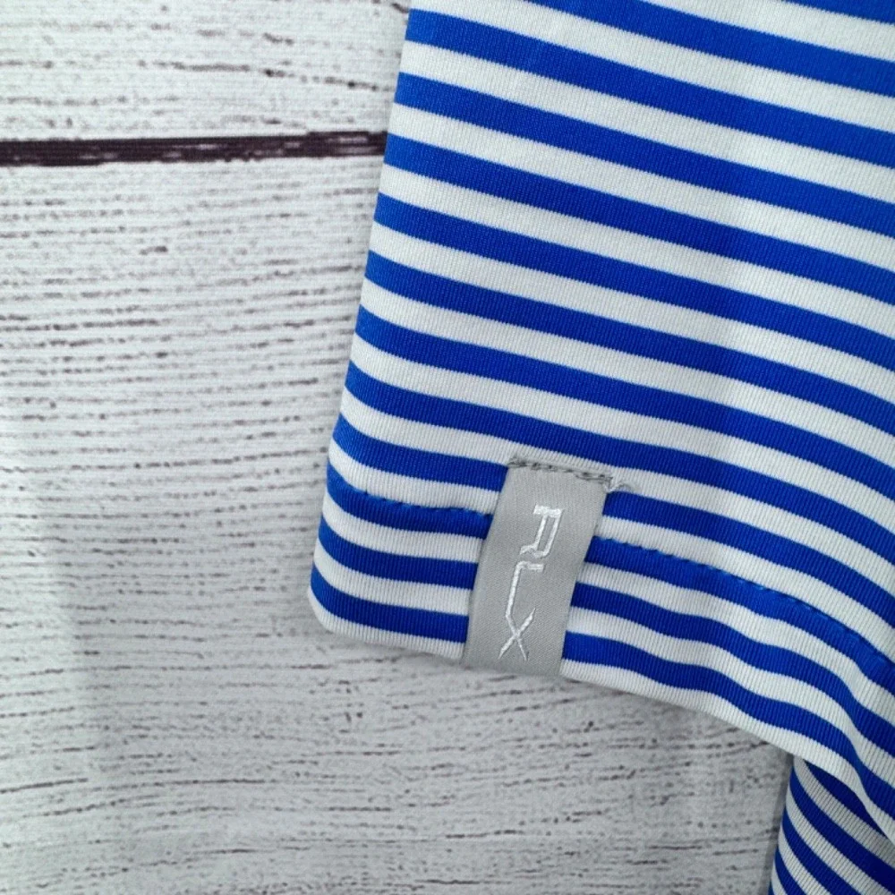 RLX Ralph Lauren Golf Polo Shirt‎ Striped Performance Stretch XL Summer